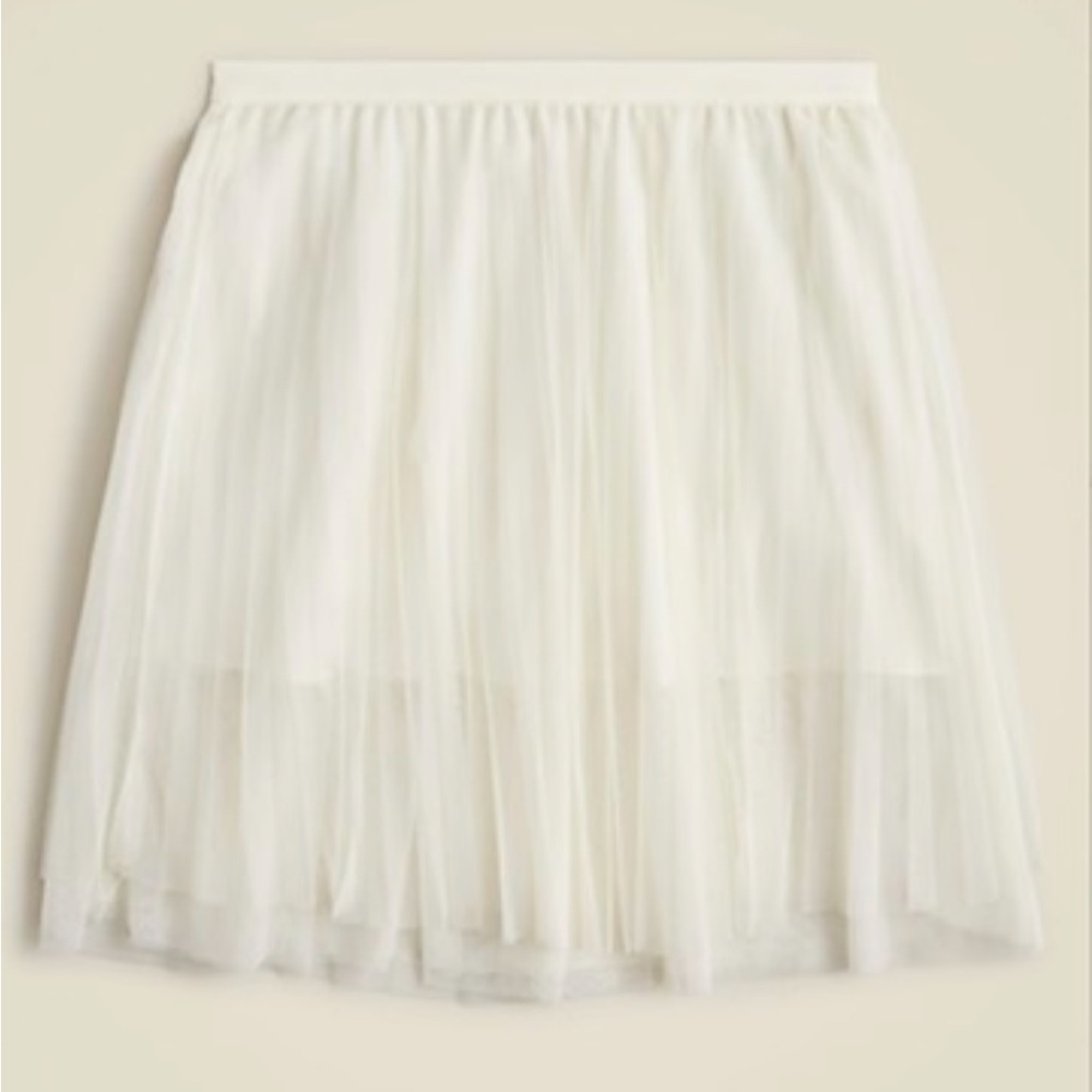 J.Crew Crewcuts Girls' pleated midi skirt in tulle